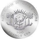 100 Francs CFA (Rhino)