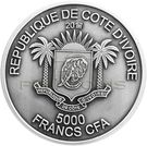 5000 Francs CFA (Elephant)