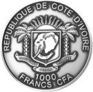 1000 Francs CFA (Panther)
