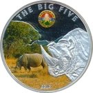 100 Francs CFA (Rhino)