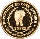 25 Francs CFA (Félix Houphouët-Boigny)