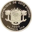 1000 Francs CFA (Soleil Royal)