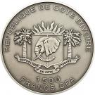 1500 Francs CFA (The Mecca / Qibla Compass)