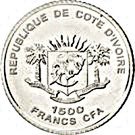 1500 Francs CFA (Egyptian Pyramids)