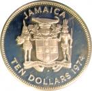 10 Dollars - Elizabeth II (Sir Henry Morgan; Silver Proof Issue)