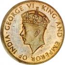 ½ Penny - George VI