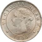 ½ Penny - Victoria