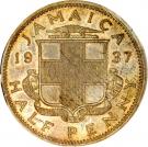 ½ Penny - George VI