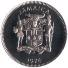 5 Cents - Elizabeth II (narrow legend letters; Set Issue; non-magnetic)