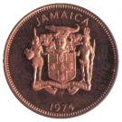 1 Cent - Elizabeth II (Set Issue; narrow legend letters)