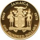 100 Dollars - Elizabeth II (Investiture of Prince Charles)