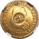 Pound, 5 Shillings (Countermarked)