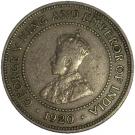 ½ Penny - George V