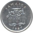 5 Cents - Elizabeth II (wide legend letters; non-magnetic)