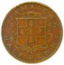 ½ Penny - George VI