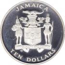 10 Dollars - Elizabeth II (World Cup)