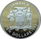10 Dollars - Elizabeth II (Royal Visit)