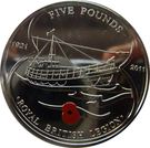 5 Pounds - Queen Elizabeth II (Royal British Legion)