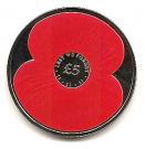 5 Pounds - Elizabeth II (Remembrance Day 2012)