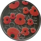 5 Pounds - Elizabeth II (Remembrance Day 2016)