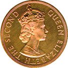 1/12 Shilling - Elizabeth II (Charles II) Proof mule