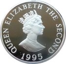 2 Pounds - Elizabeth II (Liberation; Silver Piedfort)