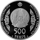 500 Tenge (Abylai Khan; Silver)