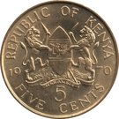 5 Cents (with legend)