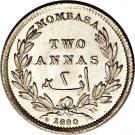 2 Annas (IBEA Coinage)
