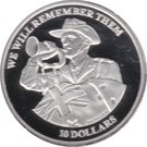 10 Dollars - Elizabeth II (We Will Remember Them)