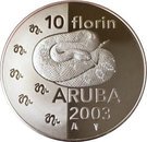 10 Florin - Beatrix (Rattlesnake)