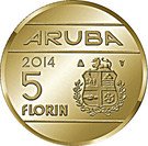 5 Florin - Willem-Alexander (1 Year Anniversary Kingship)