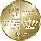 10 Florin - Willem-Alexander (Investiture)