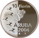 10 Florin - Beatrix (Cuban Tree Frog)