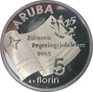 5 Florin - Beatrix (Silver jubilee)
