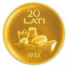 20 Lati (Coin of Latvia)