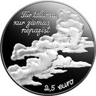 2½ Euro (Eduards Veidenbaums (coin B))