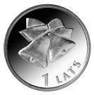 1 Lats (Christmas bells)