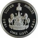 1 Loti - Moshoeshoe II (Silver Jubilee)