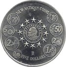 5 dollars (New Vatican Coins)