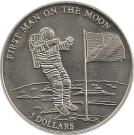 5 Dollars (Man on the Moon, with "5 DOLLARS")