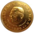 25 Dollars (70th Birthday of President Tubman)