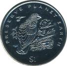 1 Dollar (Grey Parrot)