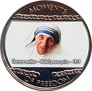 10 Dollars (Mother Theresa Nobel Peace Prize - 1979)