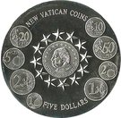 5 Dollars (New Vatican Coins)