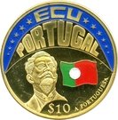 10 Dollars (ECU - Portugal)
