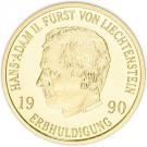 50 Franken - Hans Adam II (Succession of Hans Adam II)