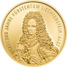 25 Franken - Anton Florian (300 Year Liechtenstein)