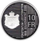 10 Franken - Hans Adam II (200 Years of Sovereignty)
