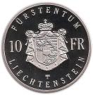 10 Franken - Hans Adam II (Succession of Hans Adam II)